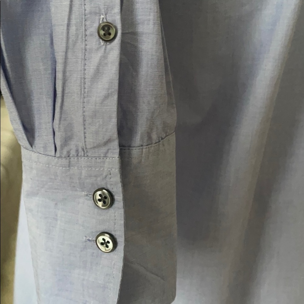 J. Crew Button Down Blue Shirt - Picture 4 of 6